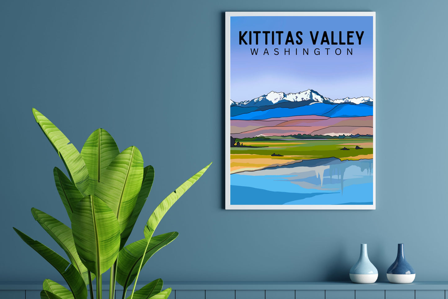 Kittitas Valley Poster Art | Washington