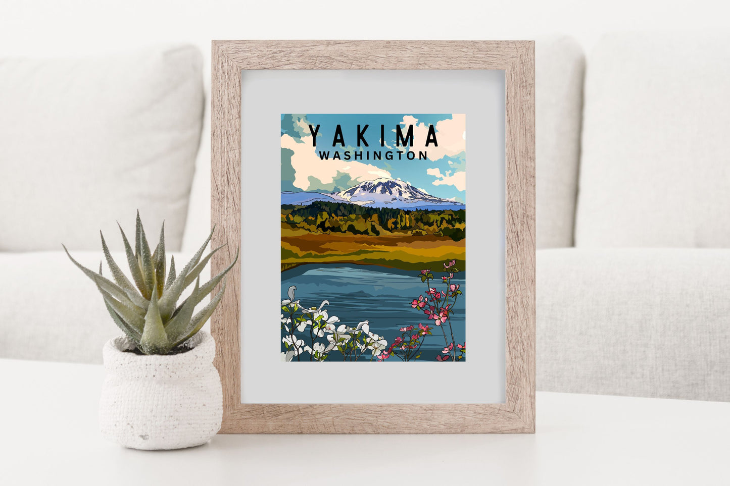 Yakima, Washington Poster Art | Washington