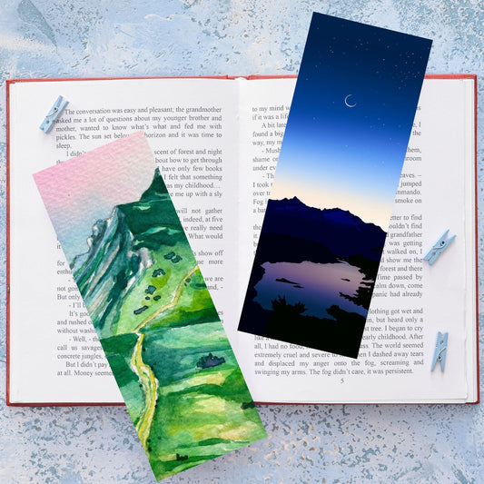 Laminated Bookmarks | Set of 5