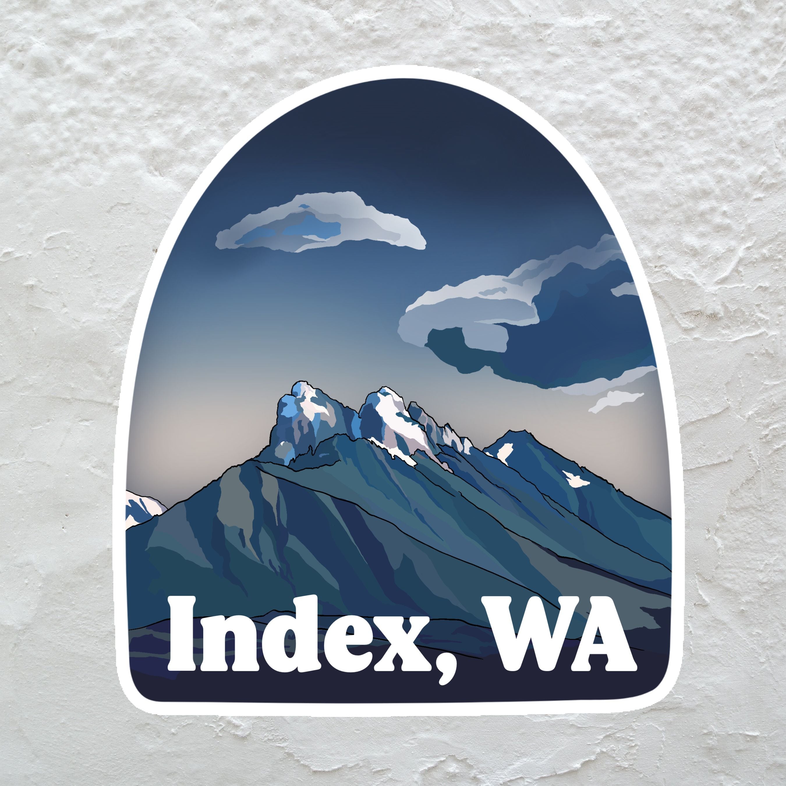 Index, Washington Sticker Index Rock Climbing Vinyl Decal Wild Life