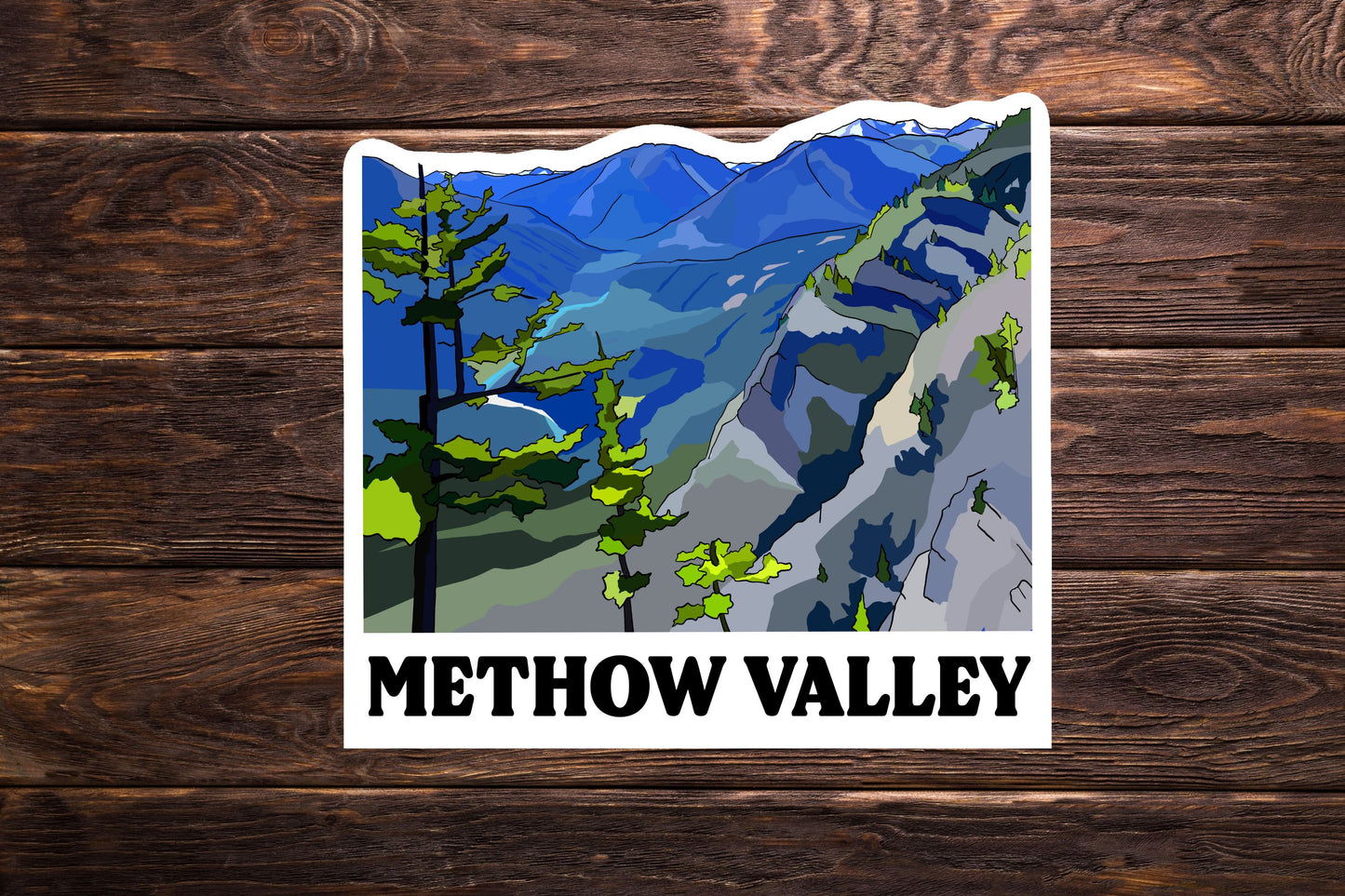 Methow Valley, Washington | Waterproof Outdoor Use, UV resistant Decal