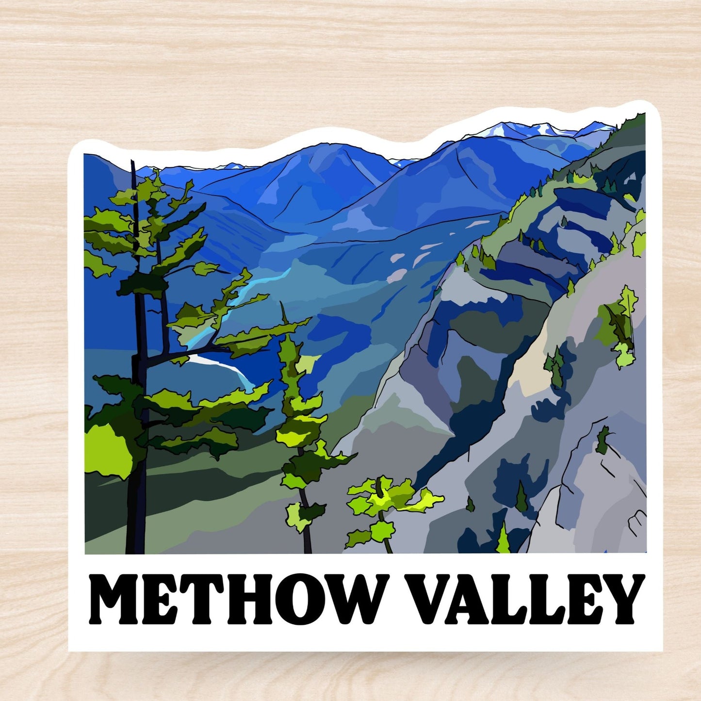 Methow Valley, Washington | Waterproof Outdoor Use, UV resistant Decal