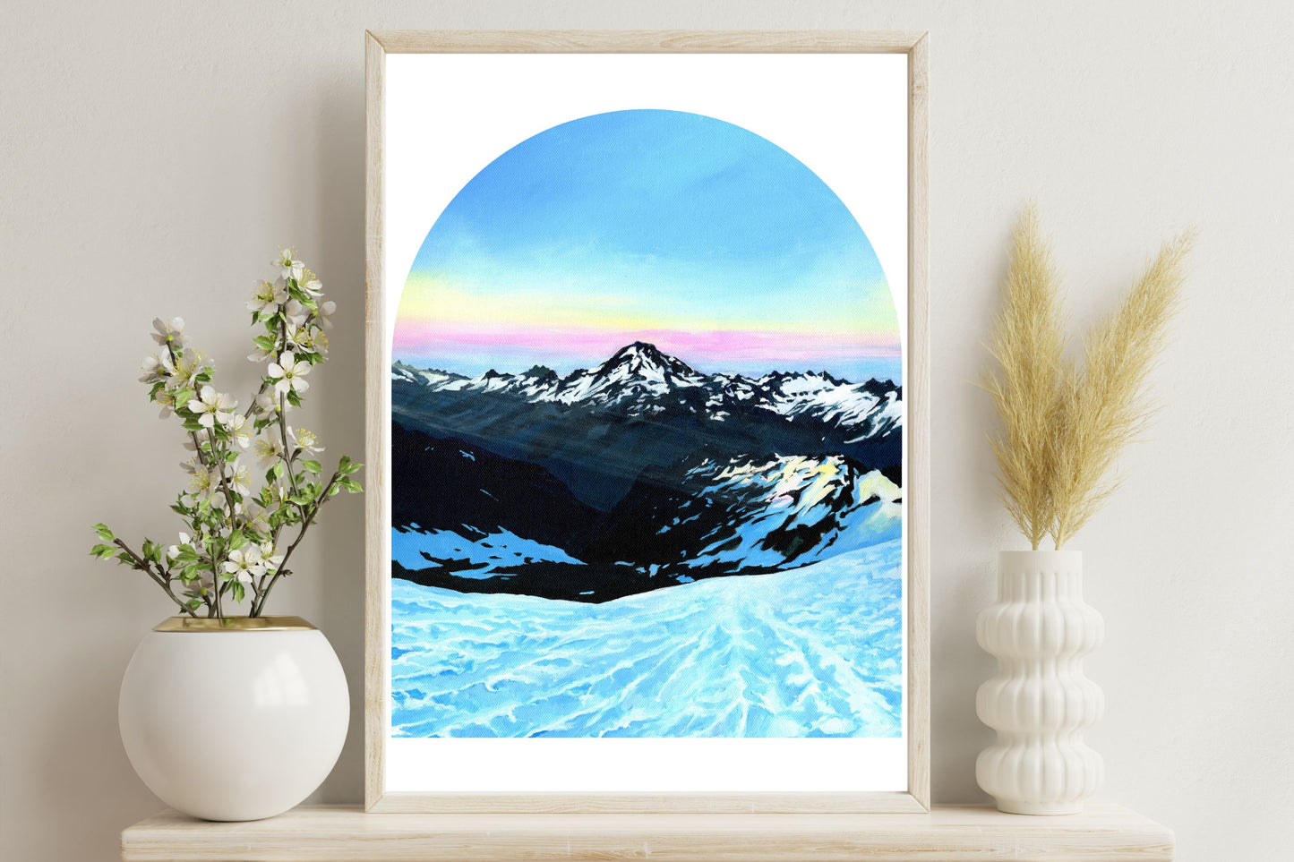 View from Sulphide Glacier, Mt. Shuksan | Archival Acrylic Art Print - Emma H. Baldwin