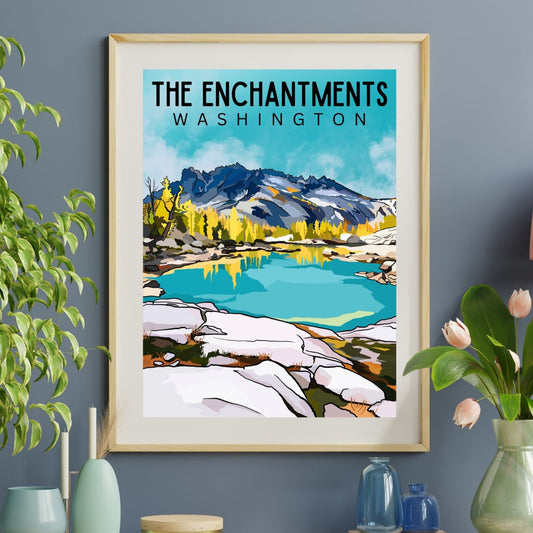 The Enchantments, Washington | Travel Poster