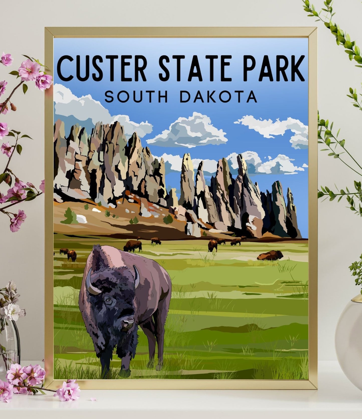 Custer State Park Poster