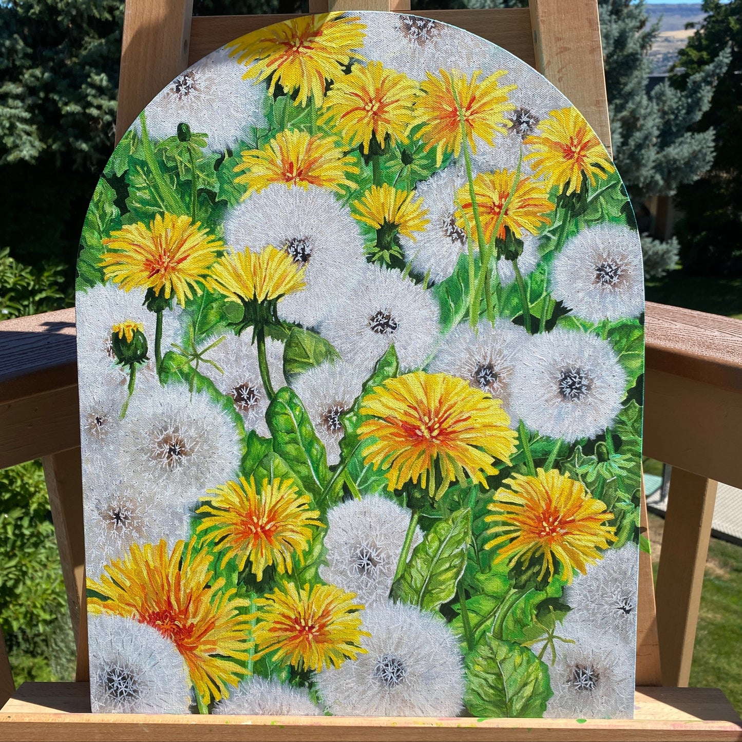 Persistent Wishes | Original Acrylic Painting