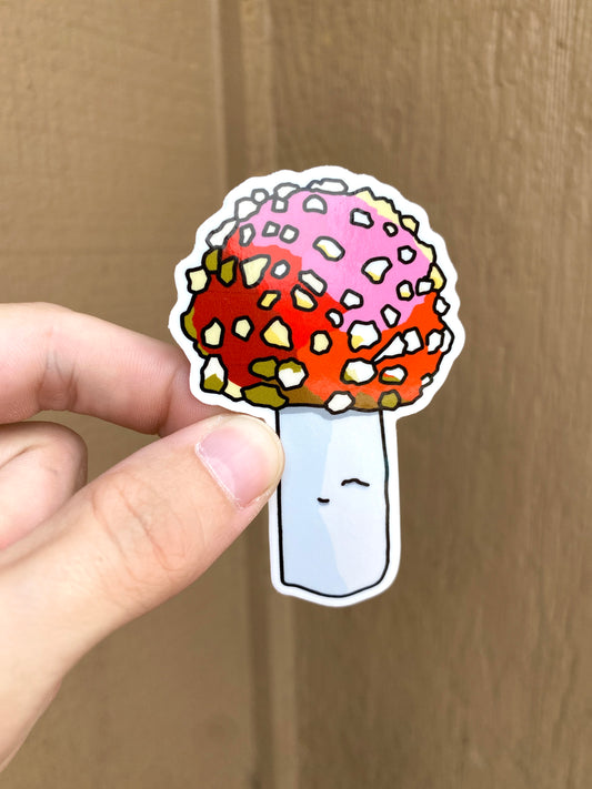 Fly Agaric Mushroom Sticker