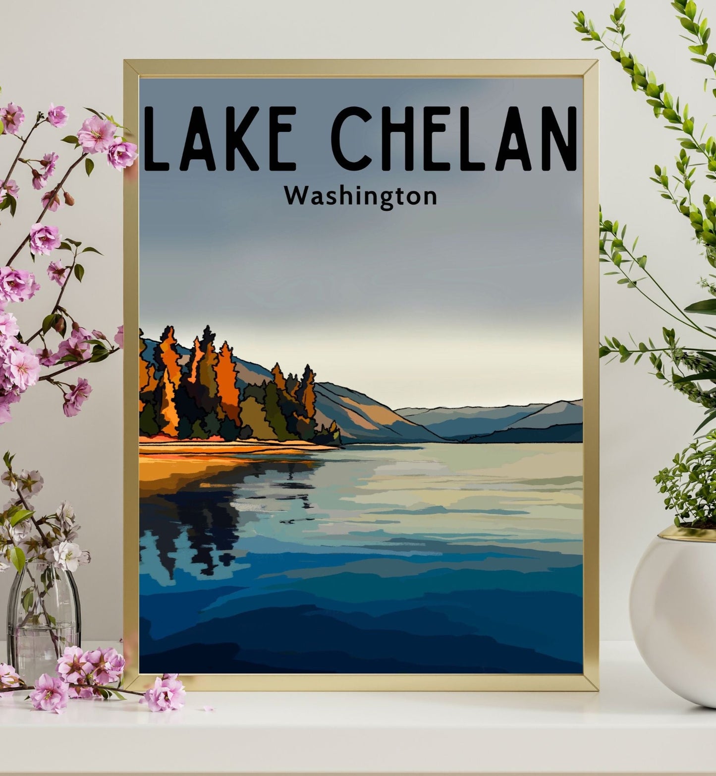 Lake Chelan Poster