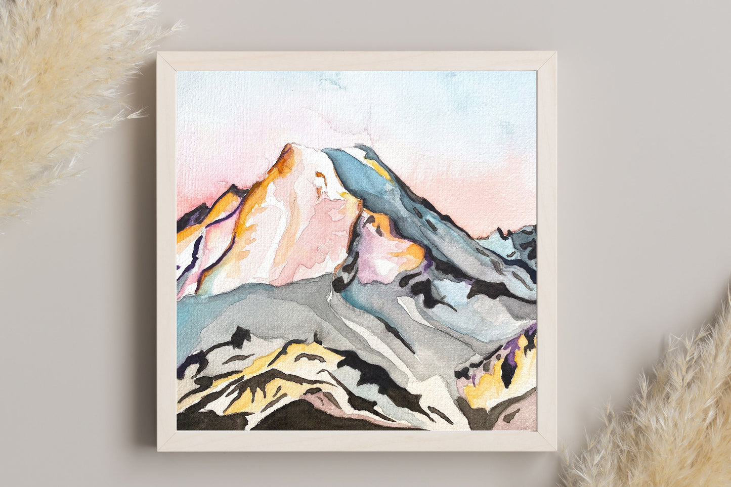 Mt Baker Washington Poster