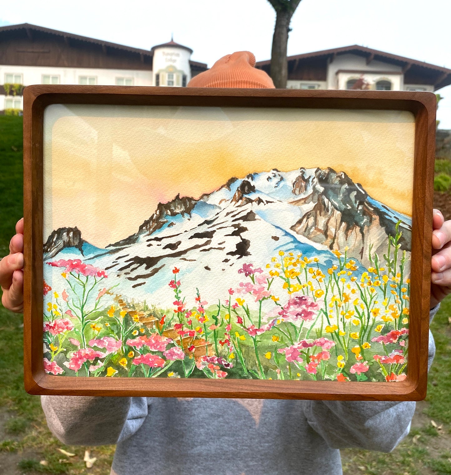 Mt. Hood Wildflowers | Original Watercolor Painting