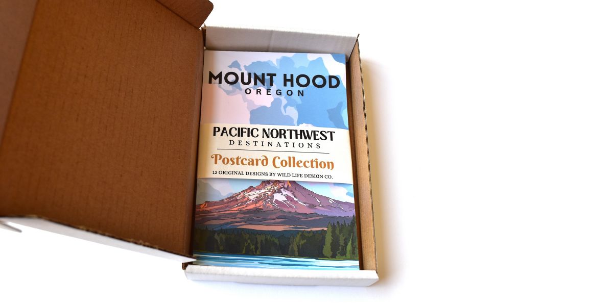 Pacific Northwest Postcards (Boxed Set) | 12 Pacific Northwest Destinations Postcards