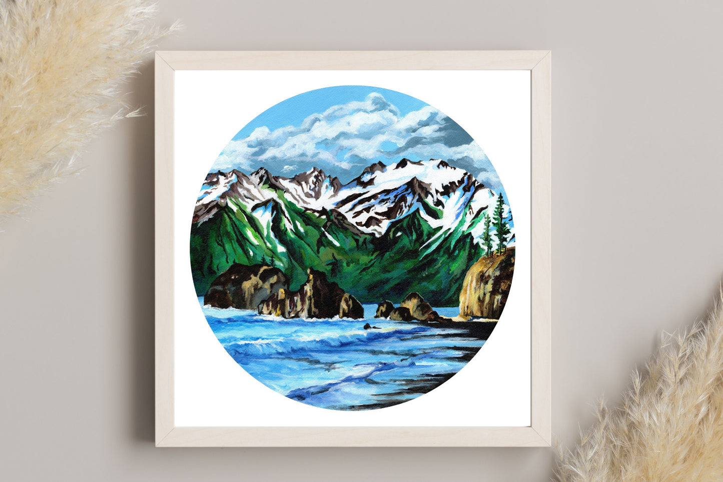 Olympic National Park | Archival Acrylic Art Print - Emma H. Baldwin