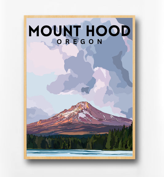 Mount Hood Oregon Poster | Wall Art