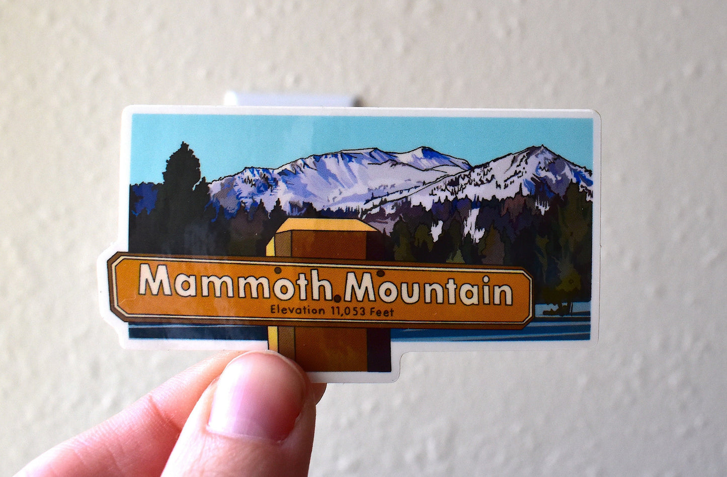 Mammoth Mountain Sticker | California Mountain Decal