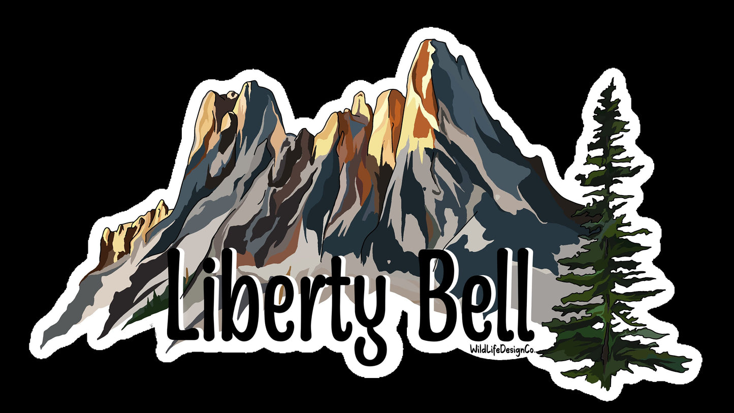 Liberty Bell Sticker Washington | North Cascades Mountains