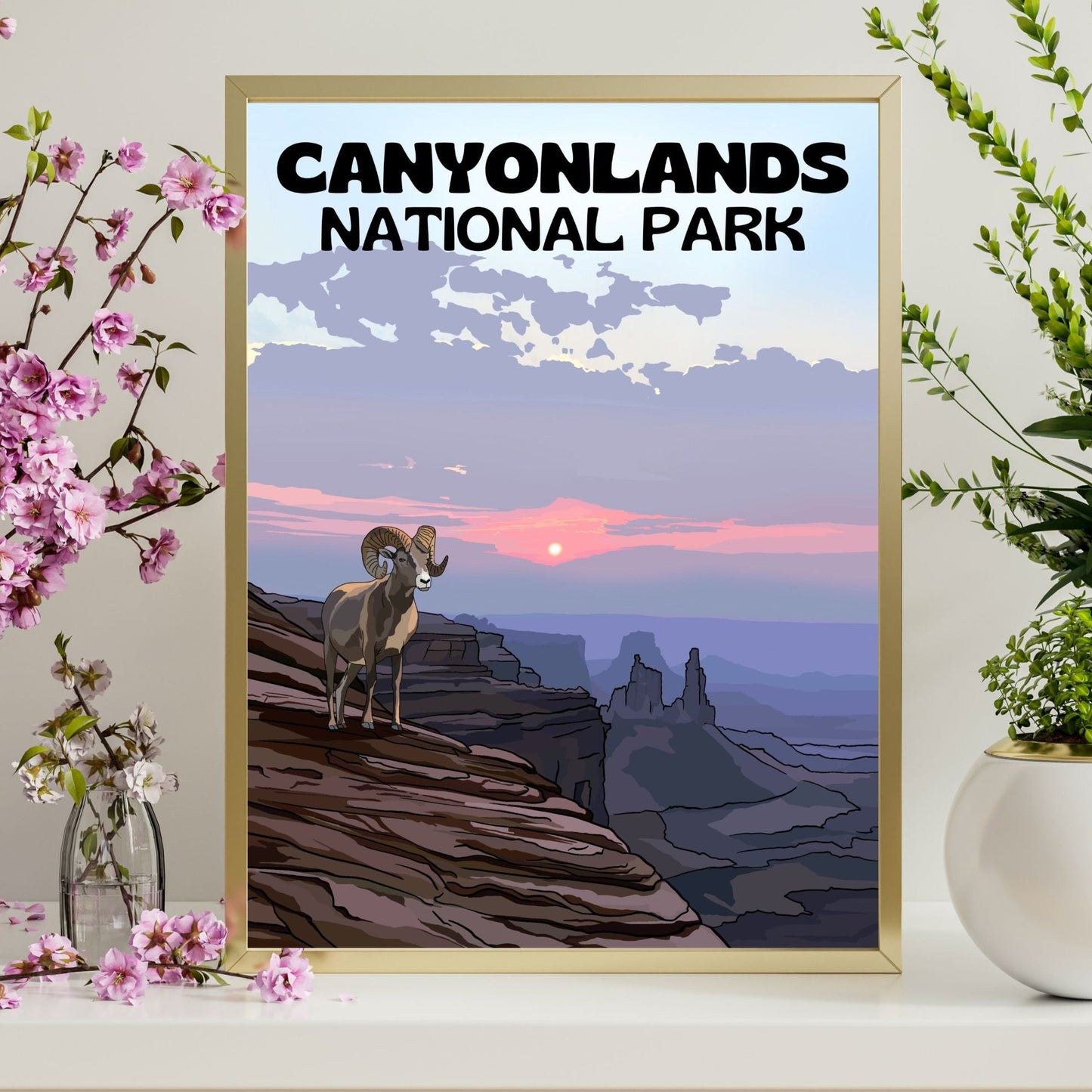 Canyonlands National Park Poster Art | Utah