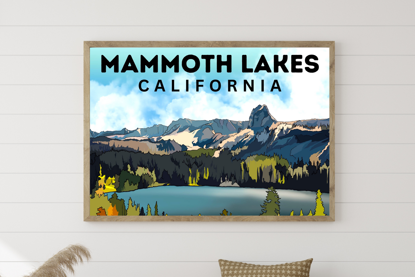 Mammoth Lakes, California Travel Poster