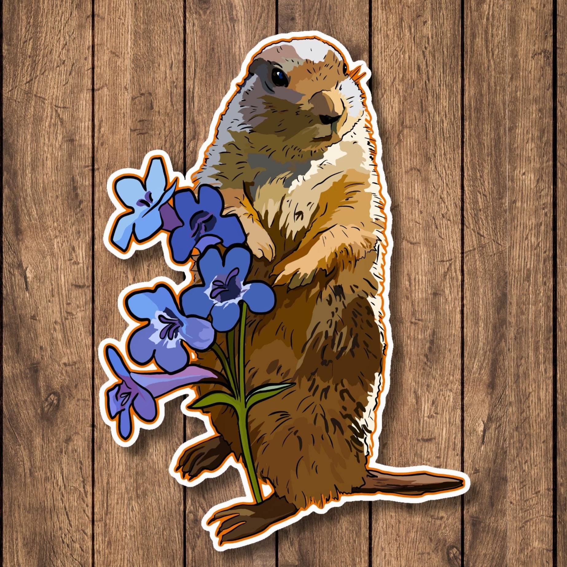 Prairie Dog Sticker โ Wild Life Design Co.