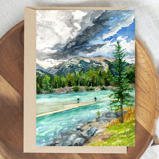 Canmore Fishermen Greeting Card | 4x5.5"