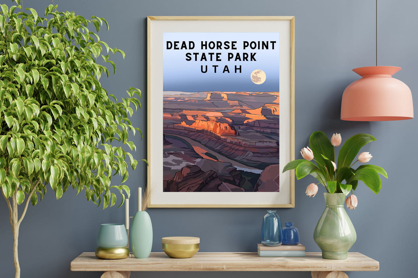 Dead Horse Point State Park Poster Art | Utah