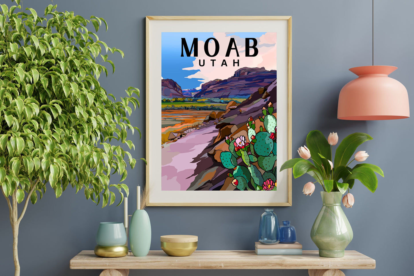 Moab, Utah Poster Art Print