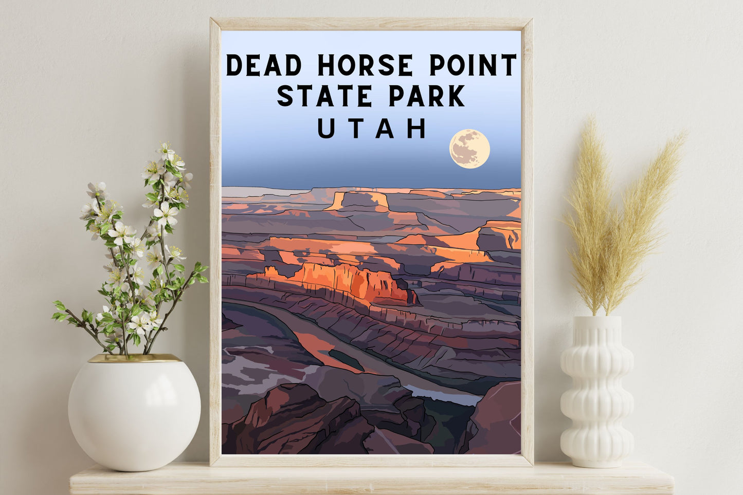 Dead Horse Point State Park Poster Art | Utah