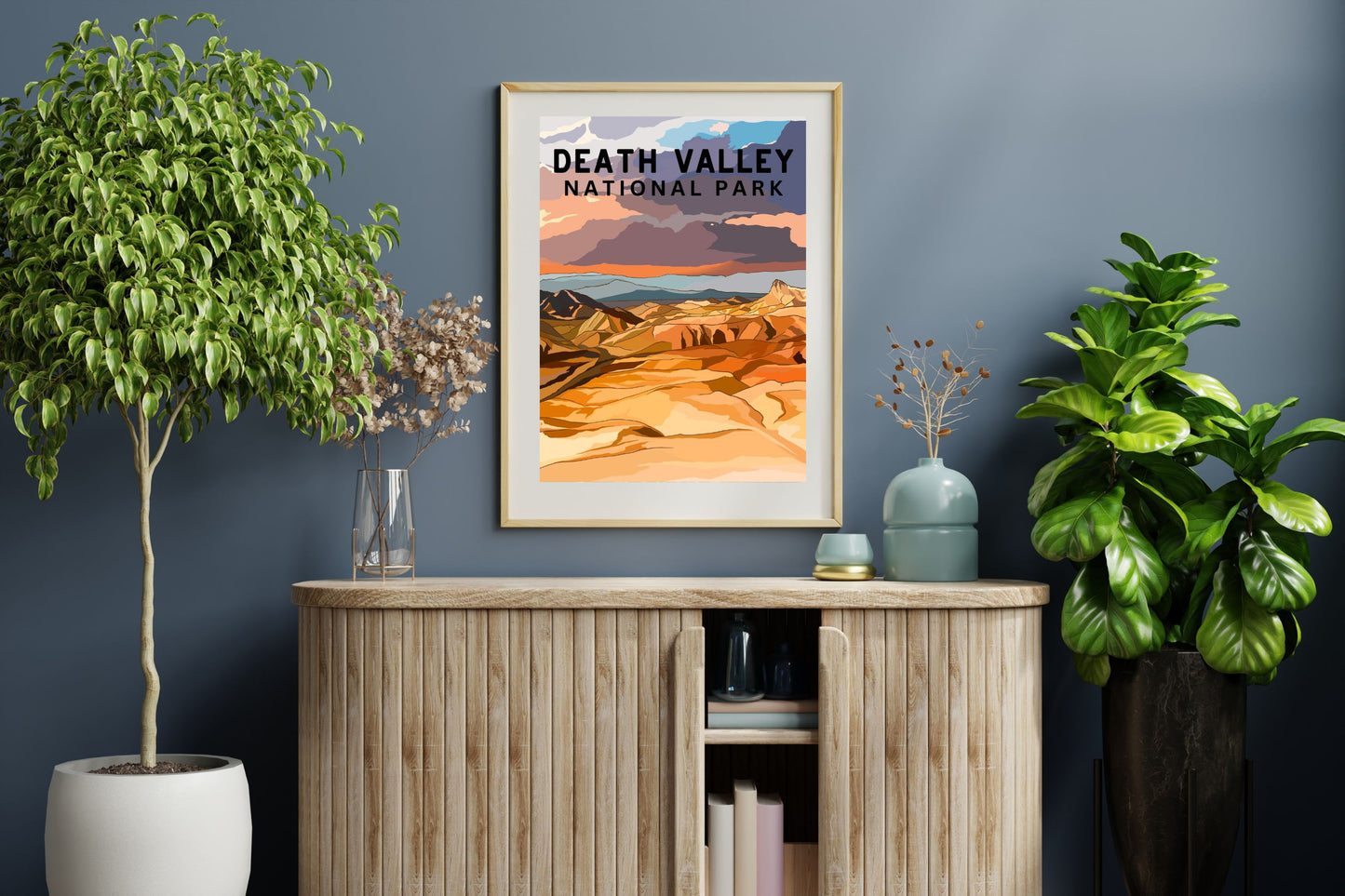 Death Valley National Park Poster Art | California - Nevada