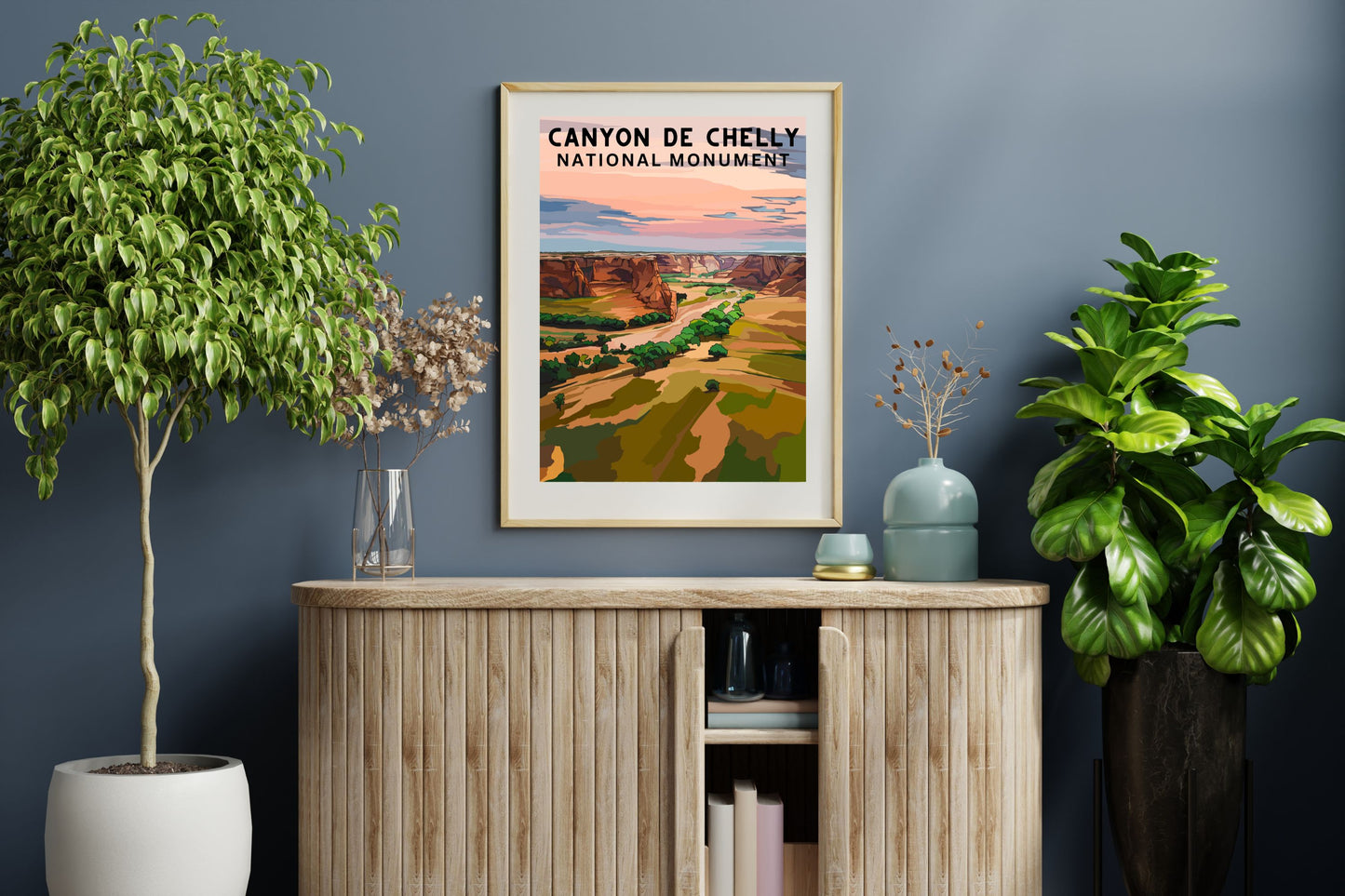 Canyon de Chelly National Monument Poster Art | Arizona