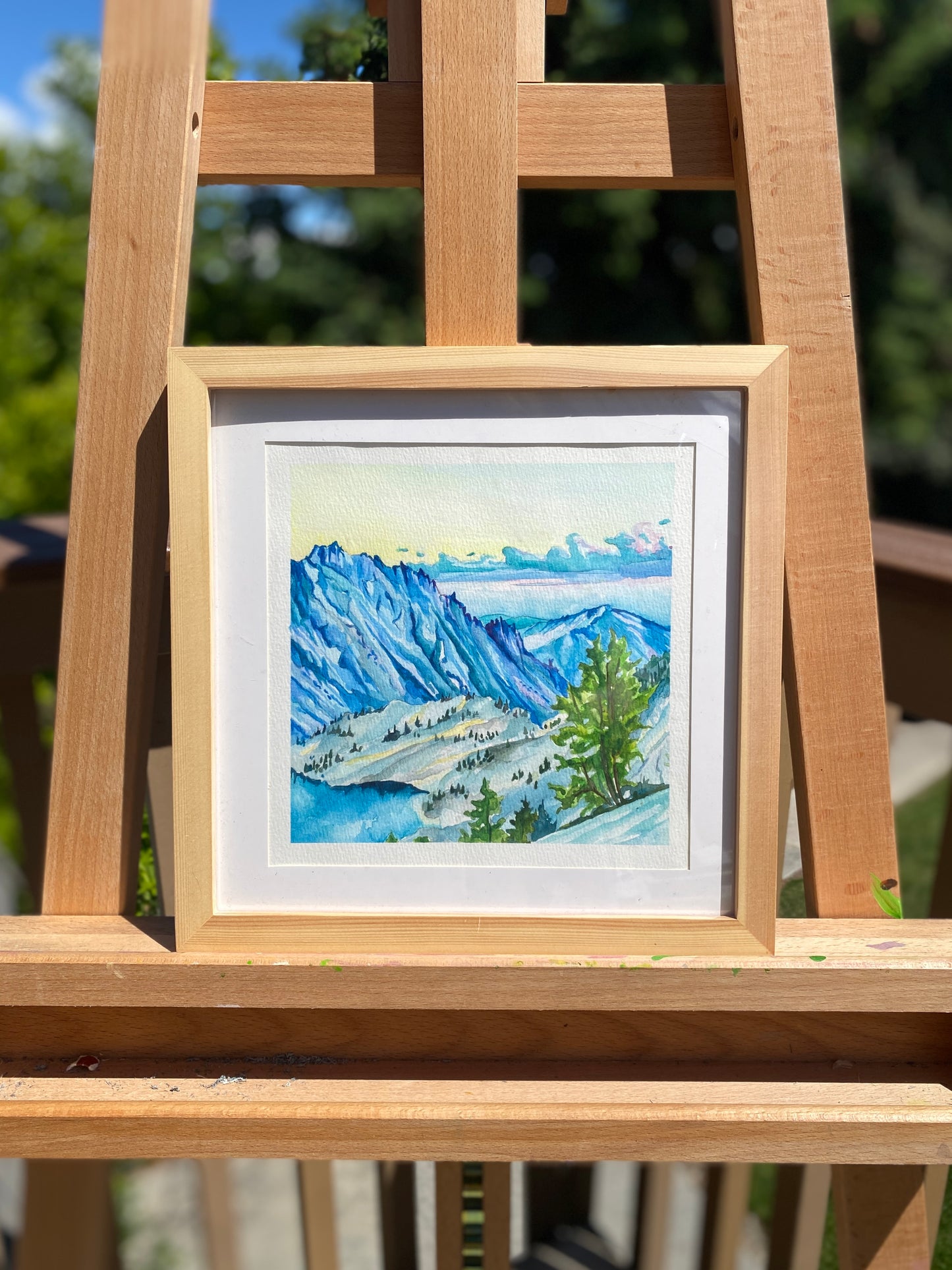 The Enchantments | Framed Original Watercolor Painting