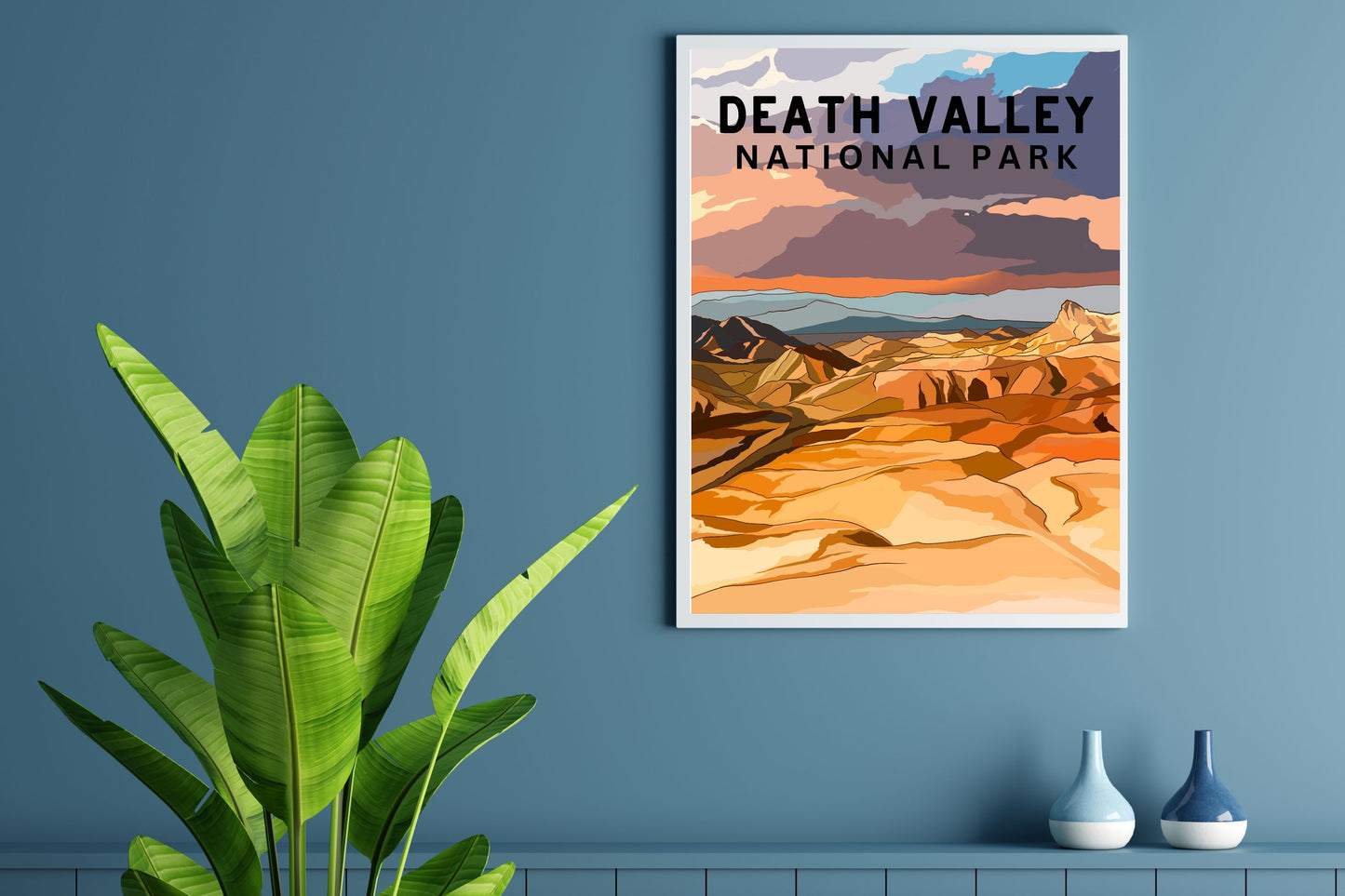 Death Valley National Park Poster Art | California - Nevada