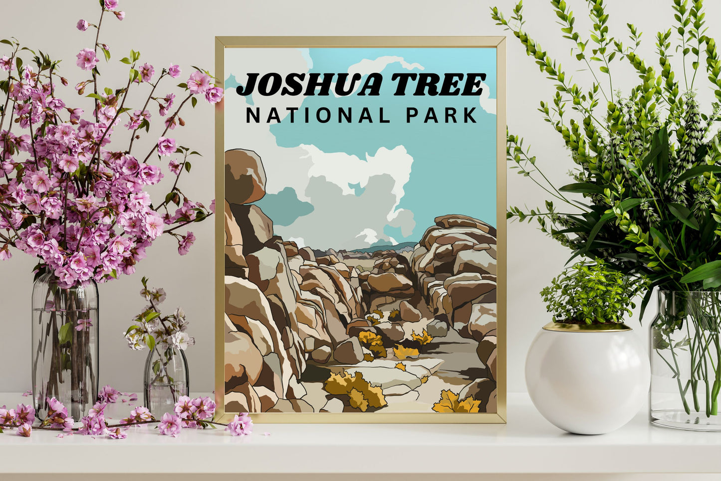 Joshua Tree National Park Poster Art | California