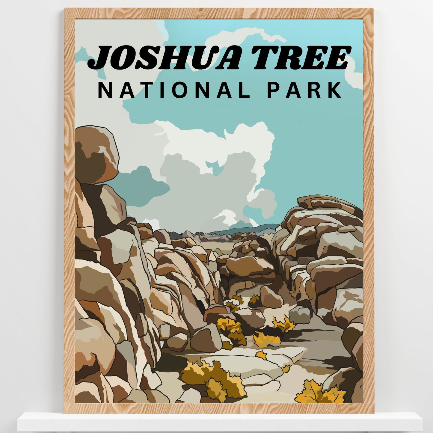 Joshua Tree National Park Poster Art | California