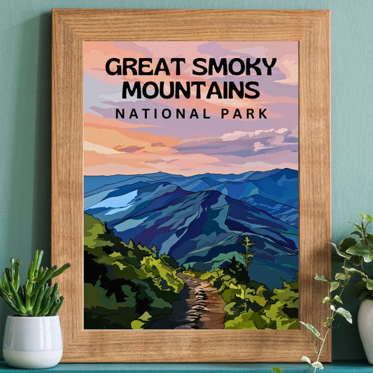 Great Smoky Mountains National Park | Travel Poster