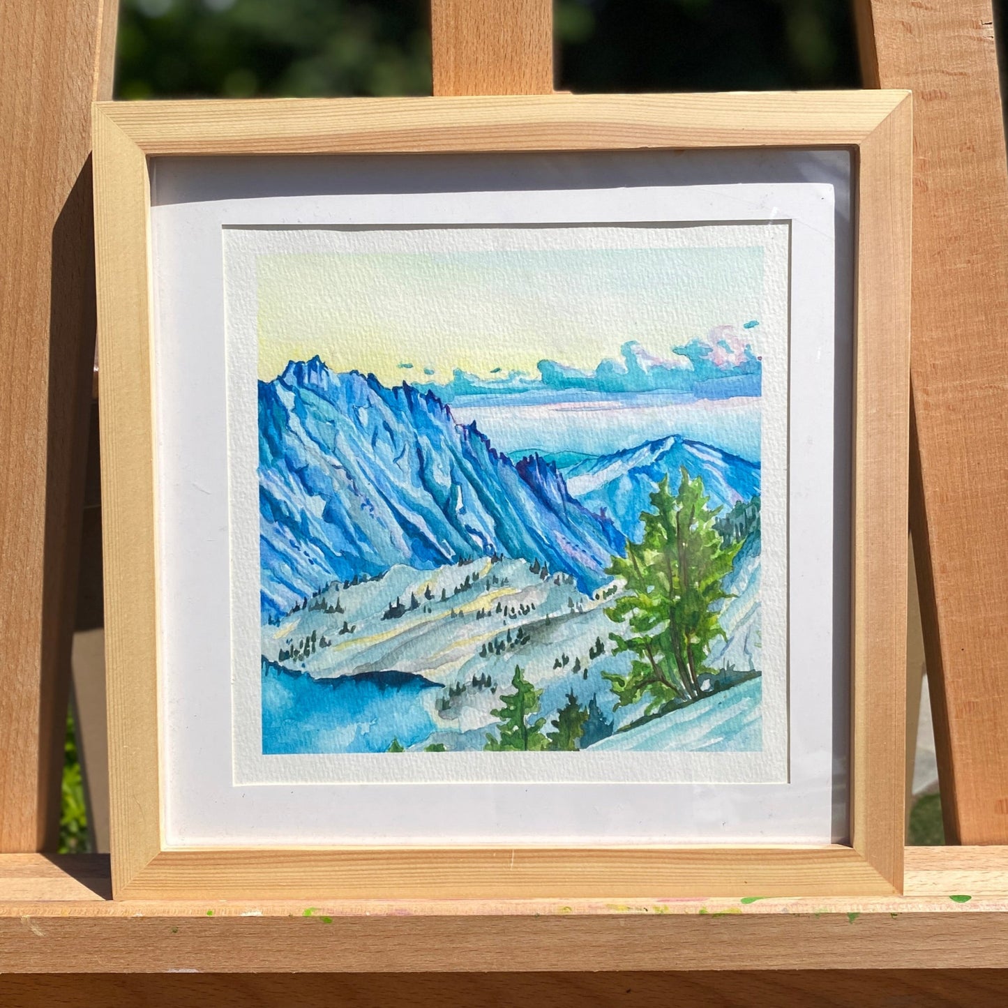 The Enchantments | Framed Original Watercolor Painting