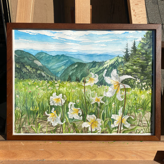 Tatoosh Wilderness | Original Watercolor Painting