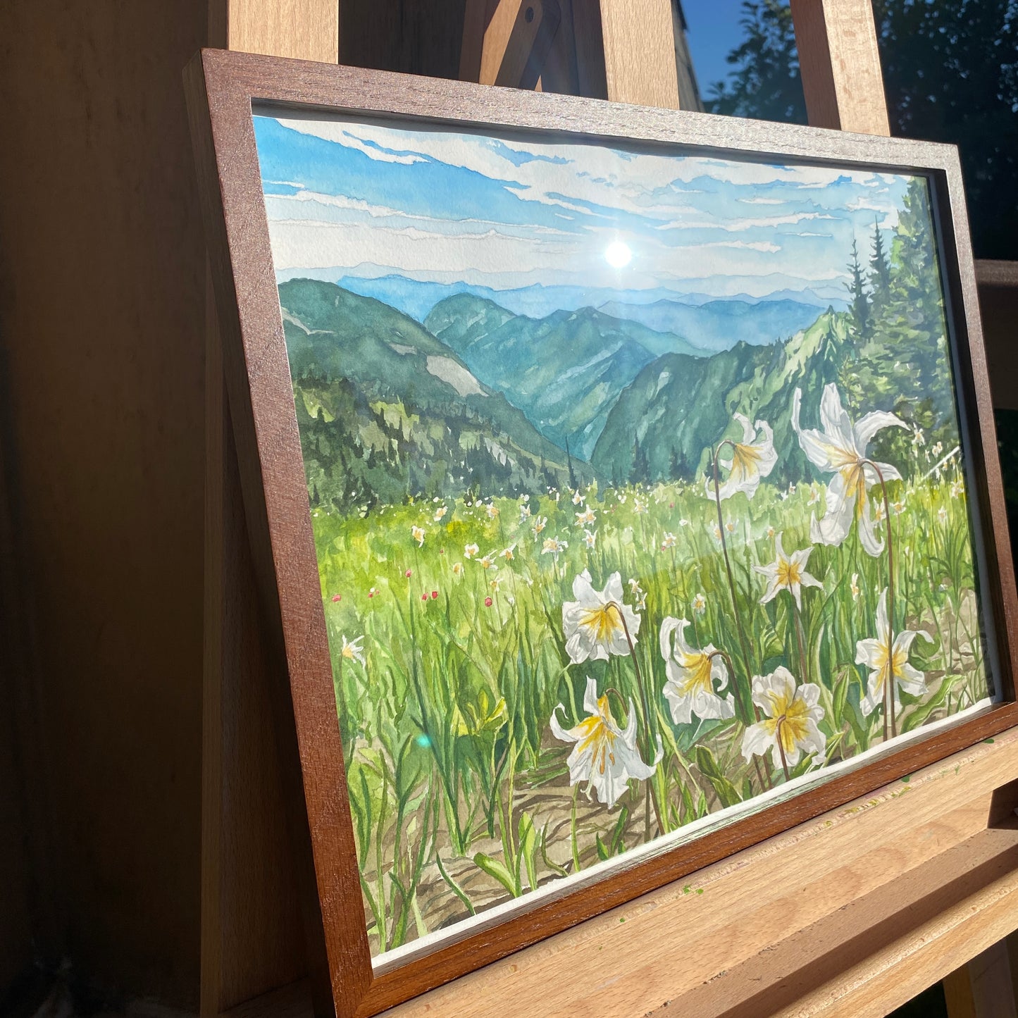 Tatoosh Wilderness | Original Watercolor Painting