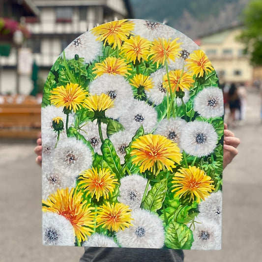 Persistent Wishes | Original Acrylic Painting