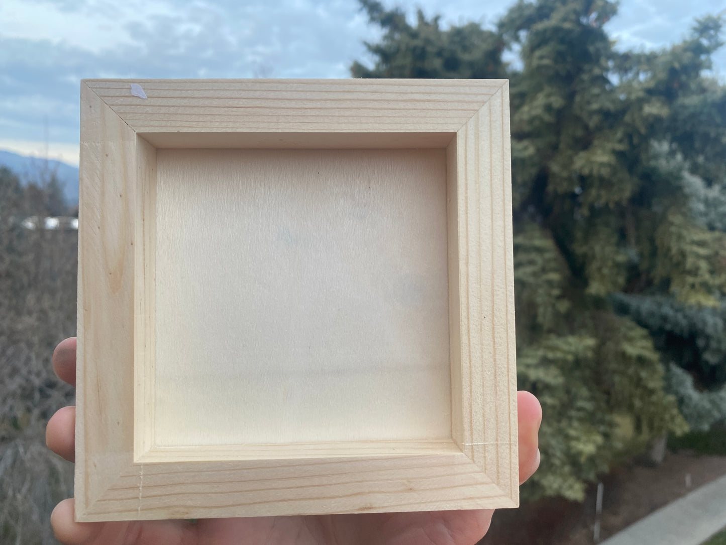 Mt. Adams Wood Panel Print 5x5