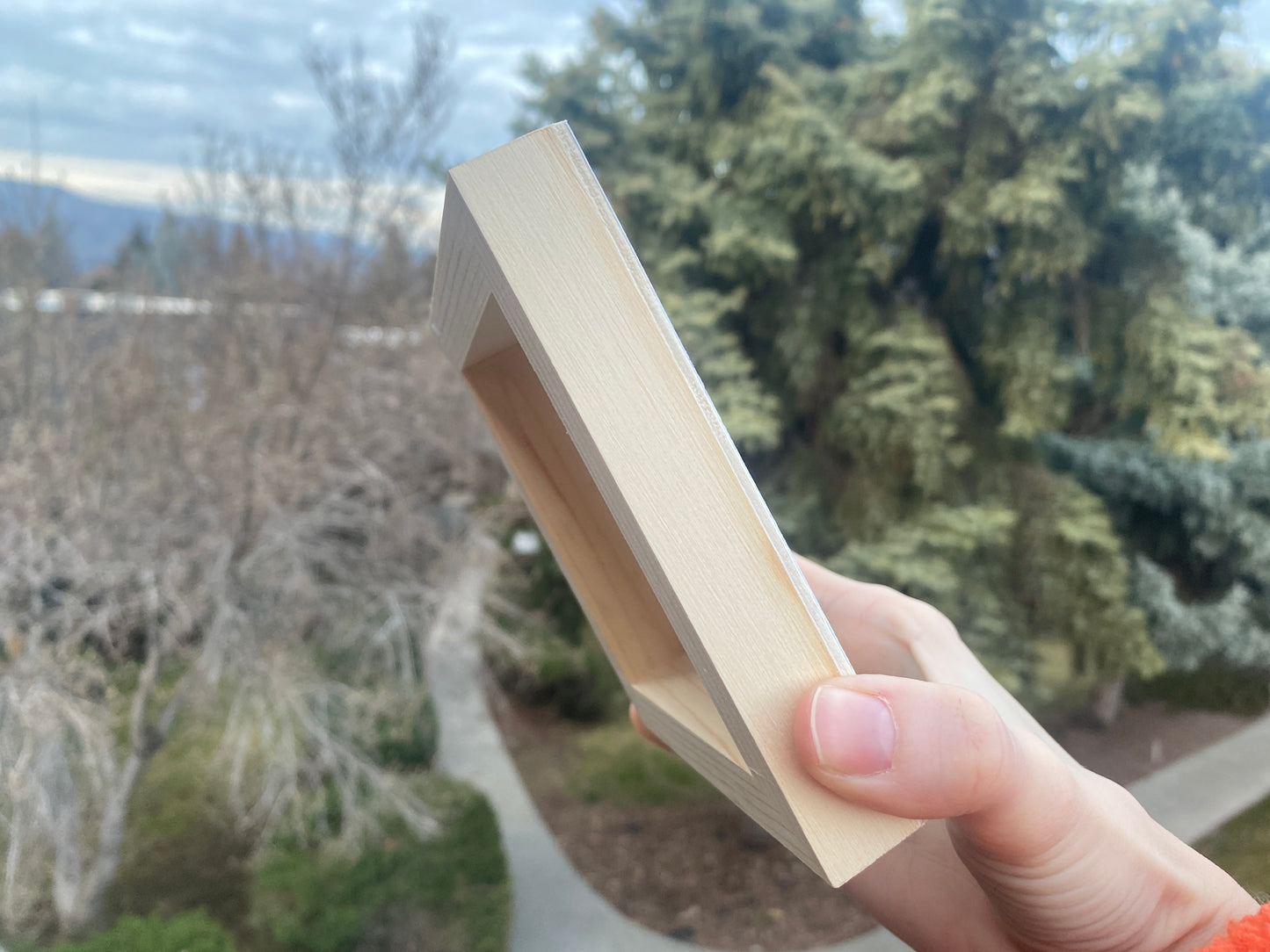 Mt. Adams Wood Panel Print 5x5