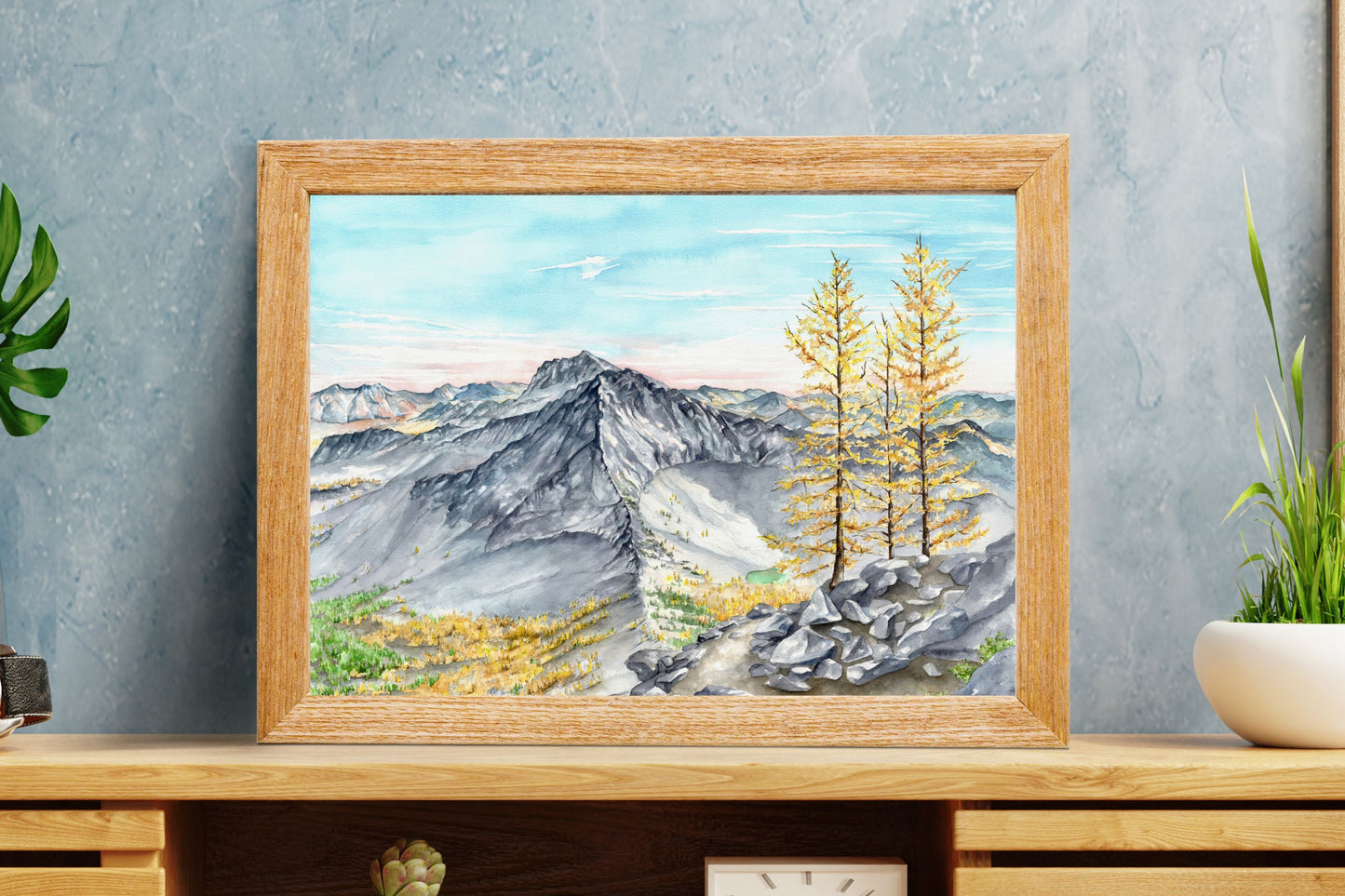 Star Peak | Archival Watercolor Art Print - Emma H. Baldwin
