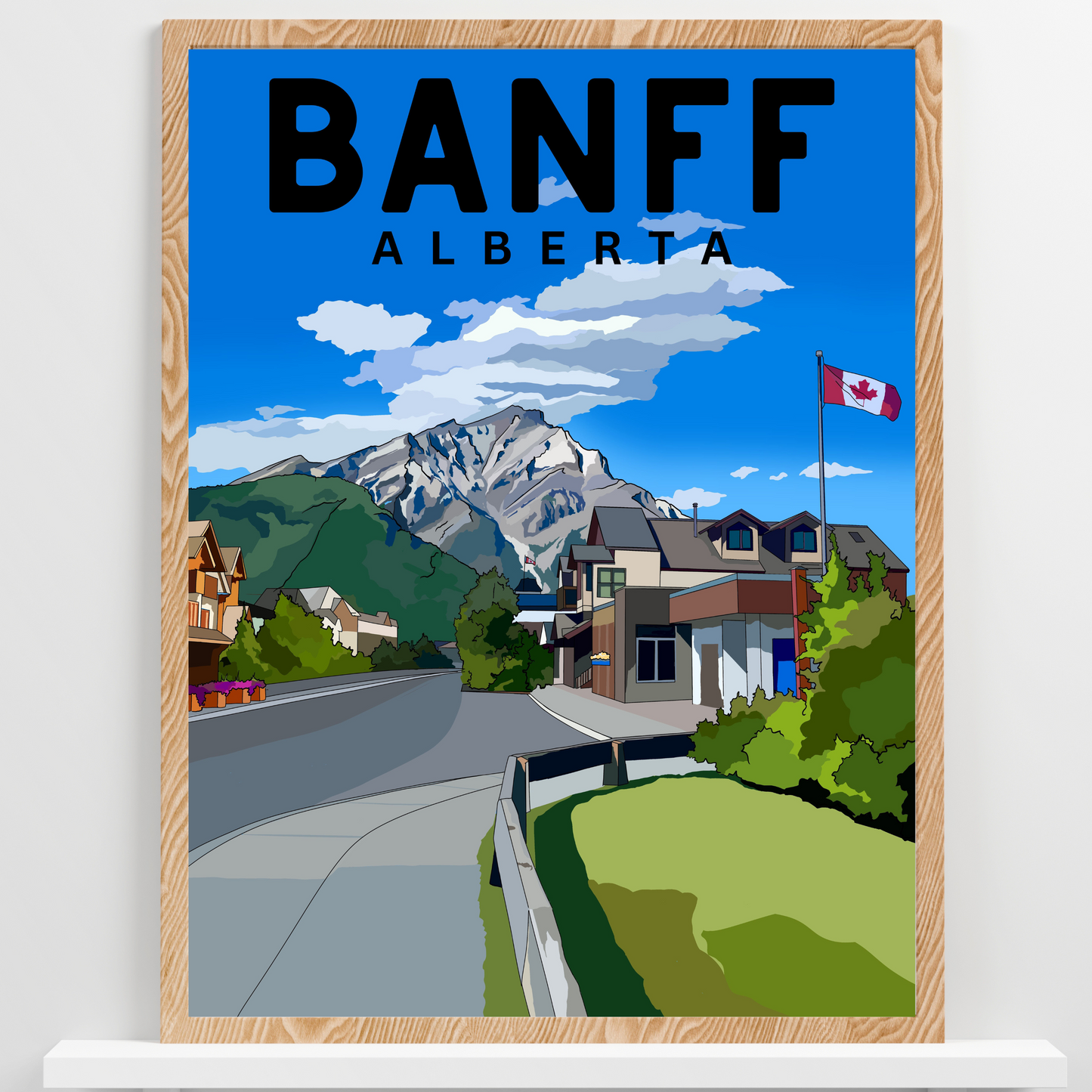 Banff National Park, Alberta Poster Art | Canada