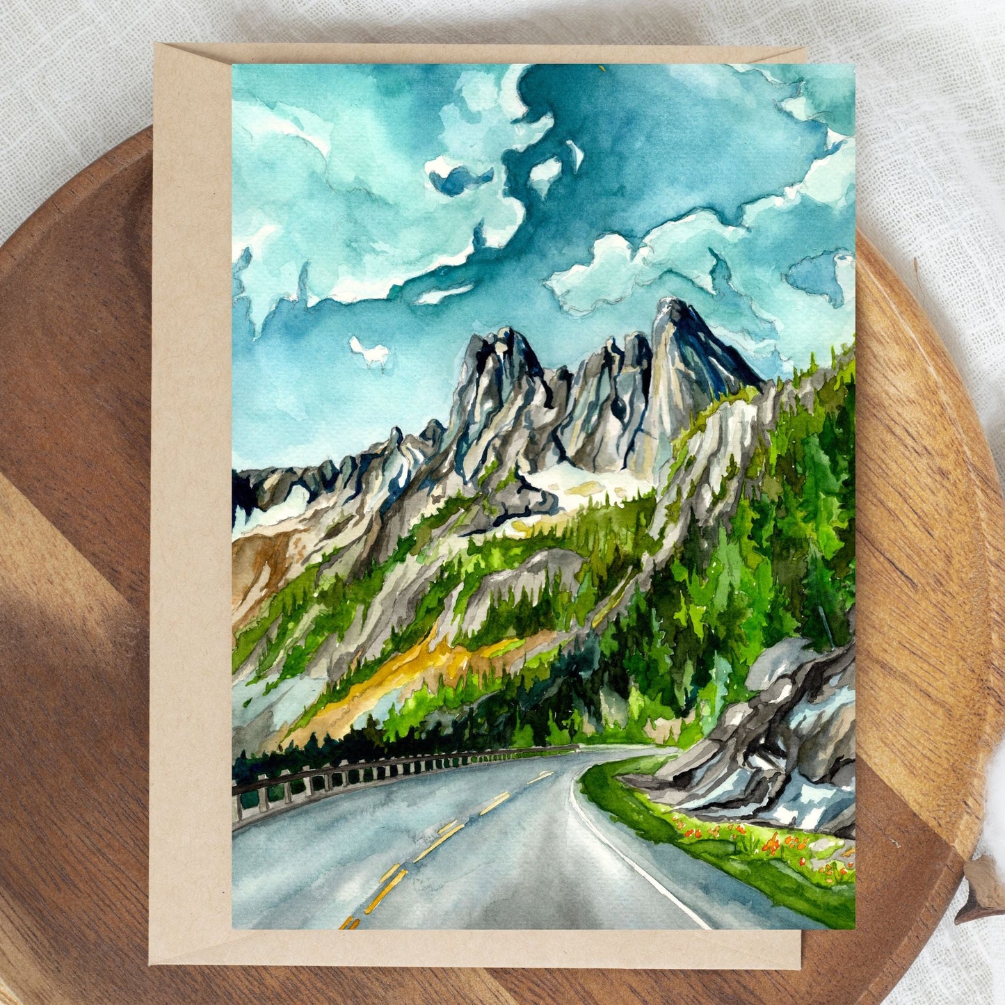 Liberty Bell, North Cascades, Washington Greeting Card | 4x5.5"